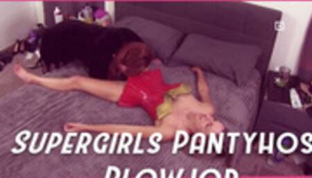 WonderWomans Pantyhose Blowjobs