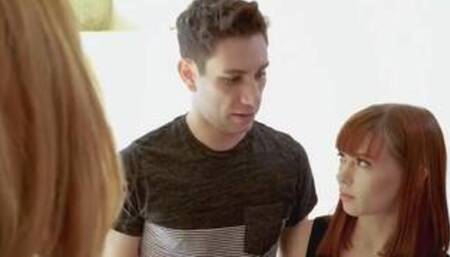 slutty mom fucks stepdaughter and her boyfriend