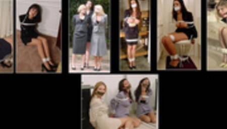 Secretaries in Bondage - FULL SEVEN-SCENE VIDEO!