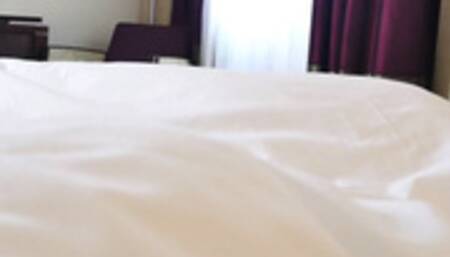 Boy Girl Fuck in Hotel Bed with cum over my pussy