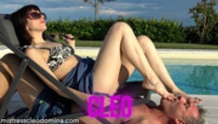 Cleo Domina - Your only task under my deck chair