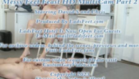 Messy Feet Feast HD MultiCam Part 2