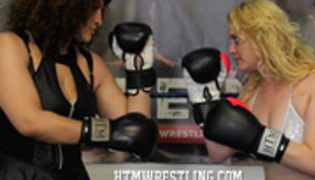 KK Qing vs Paula Diamonds Boxing Beatdown HDMP4