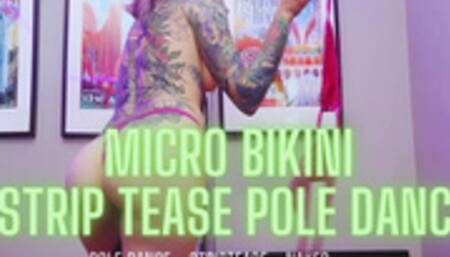 Micro Bikini - Striptease Pole Dance