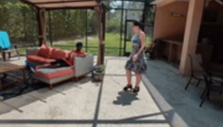 Hope the Neighbor Didn't Hear! Horny Hotwife Hookup #17: Sundress Season!