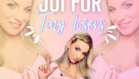 JOI For Tiny Losers 1080WMV - Goddess Aurora Jade - Bratty blonde Barbie humiliates you for your small loser dick and tells you how to jerk off