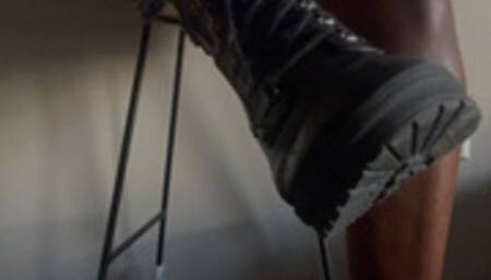 Worship My Heels as I SQUISH You With My BIG THIGHS & LEGS