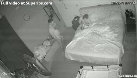 IPCAM – European first-time parents fuck in their bedro