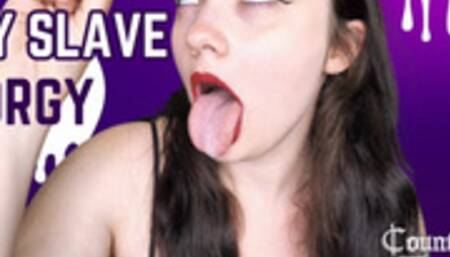 Gay Slave Orgy