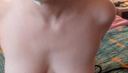 Roped and Wrap Gagged Orgasms