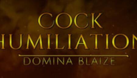Cock Humiliation