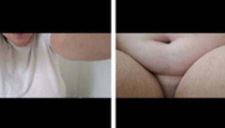 UR BBW GIRLFRIEND LOVES YOU AM PLANS PEEING JIGGLE