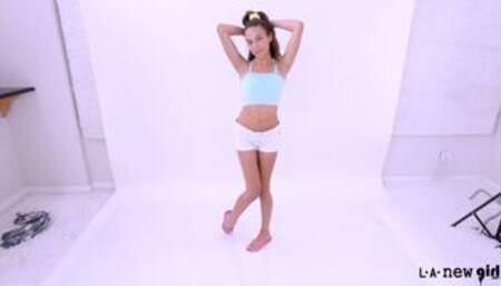 Sweet teen cums easy riding and sucking cock