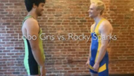 Competitive Ballbash Wrestling with Lobo Gris and Rocky Sparks