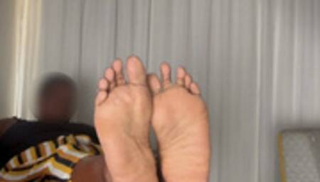 Licking Tickling & Spilling Loads On Soles