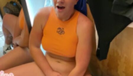 fucked my favorite toy in the dressing room