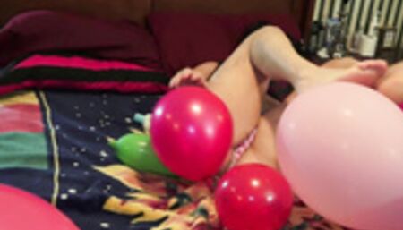 Busty MILF masturbates then gets fucked by her man