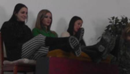 Around the legs of Mistresses Boot wmv