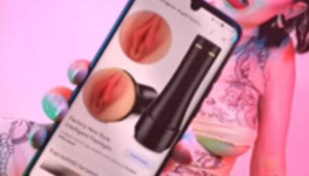 DIRTY taboo desires towards step-Mommy - Flashlight Onahole task