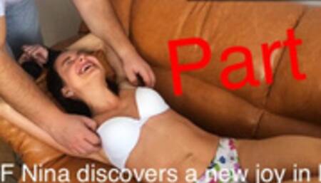 The feathers break MILF Nina completely! Part 3