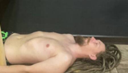 High heels chest trampling and barefoot throat trampling and standing