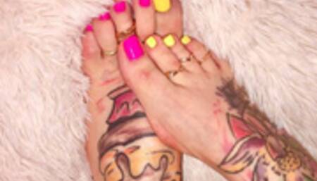 My 5 size High Arched Feet