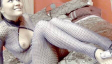 HIS COCK LOCKED IN A CAGE, PART 2 Starring Goddess Mena (Standard Version)