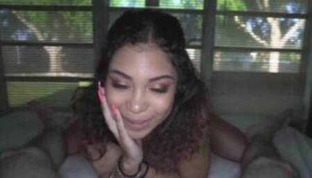 busty ebony teen jeni angel sucks big dick for cumshot