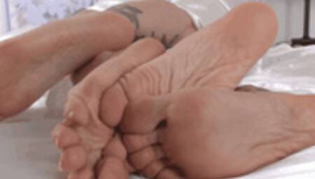 An exciting footsie #7 ( SOLES )