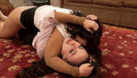 Pull My Hair At Your Own Risk: Tilly McReese VS Ama Rio (HD)