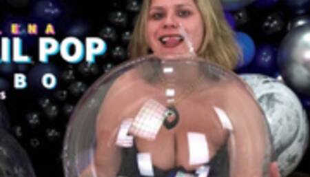 Helena's Transparent Delight Nail Pop Bobo Balloons