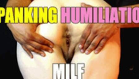 SPANKING HUMILIATION AND BLOWJOB
