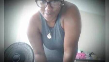 Thick BBW Dances and Strips Nude