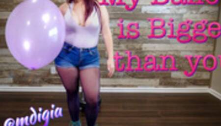 BLOWING UP BALLOON & POPPING WHILE I HUMILIATE YOU!