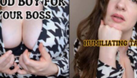 Eating Out Your Boss with the Hairy Bush by HannyTV