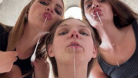 You Are The Ultimate Saliva Bin In The Spitting Hierarchy - Lezdom Spitting And POV Spit (MP4 HD 1080p)