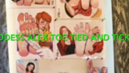 Goddess Alex Toe-Tied and Tickled 2