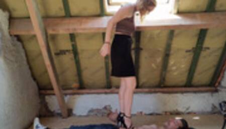 Crushed under the heels of a 21 year old model -Kate-