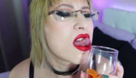 Devouring Naughty Gummy Bears (SD 720p WMV)