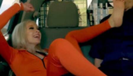 Prison Transfer Footjob with Anna Kovachenko 1080p MOV