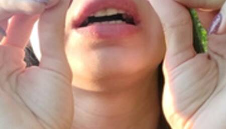 Dirty sneeze with toothpicks in my nose (custom video)