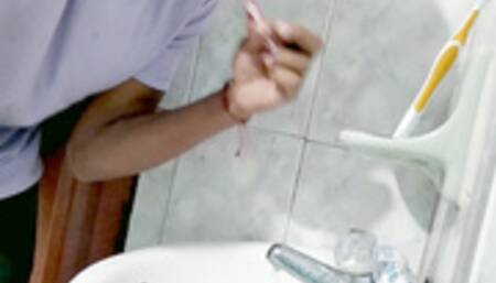 brushing my teeth C4Sjiggle23