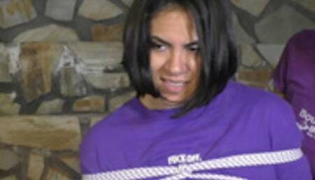 Abril Luna - Sexy Latina in her first Escape Challenge - Part 1 mp4 HD