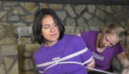 Abril Luna - Sexy Latina in her first Escape Challenge - Part 1 mp4 SD