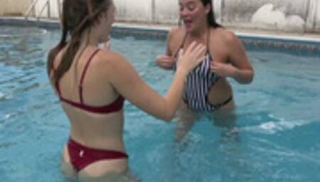 Aaliyah and Tyler Lynn: Pool Fun, Part 3