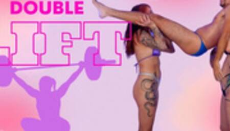 Double Lifted! Ft Princess Onyx Kim & Irene Silver - 4K