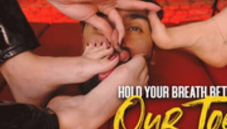 Nara and Fiamme tries Hex foot slave`s skills (720 EN-sub)