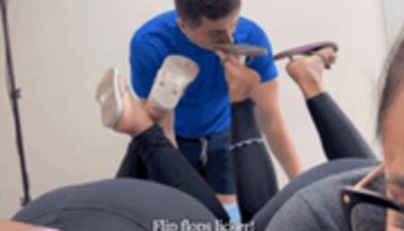 Goddess Kiffa Mr Pine and Vic - Sexy Step aunt Double havaianas make stepson foot worship their flip flops EP 2 - FOOT WORSHIP - FLIP FLOPS - DIRTY FEET - FOOT DOMINATION - FOOT HUMILIATION - LEGGING - FOOT SLAP - DANGLING