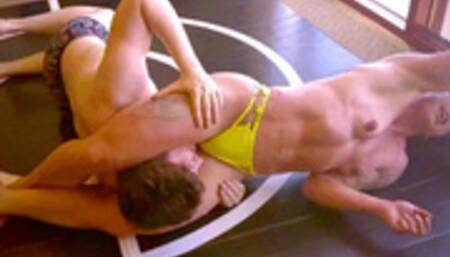 Ecko Belle’s Wrestling Domination over Hanz