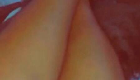 Vee Musik’s Sexy, Seductive, Ebony Feet Crossed at Ankles